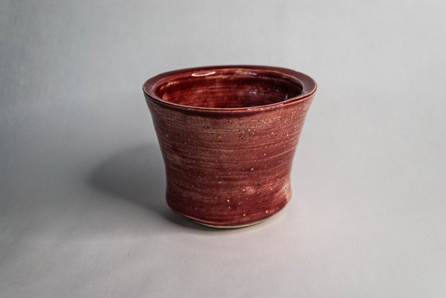 2 Wide Red Mouth Tumblers 20.00 each