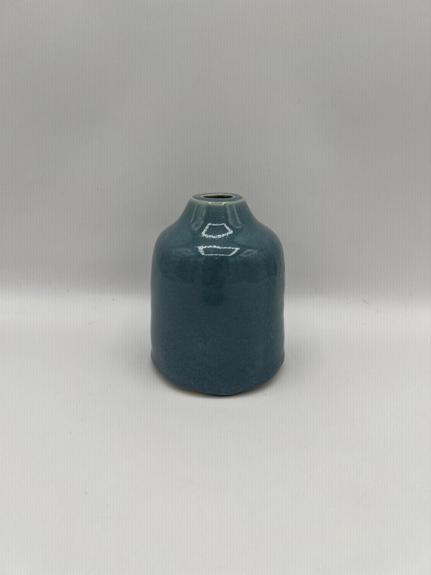 Sky Blue Bud Vase