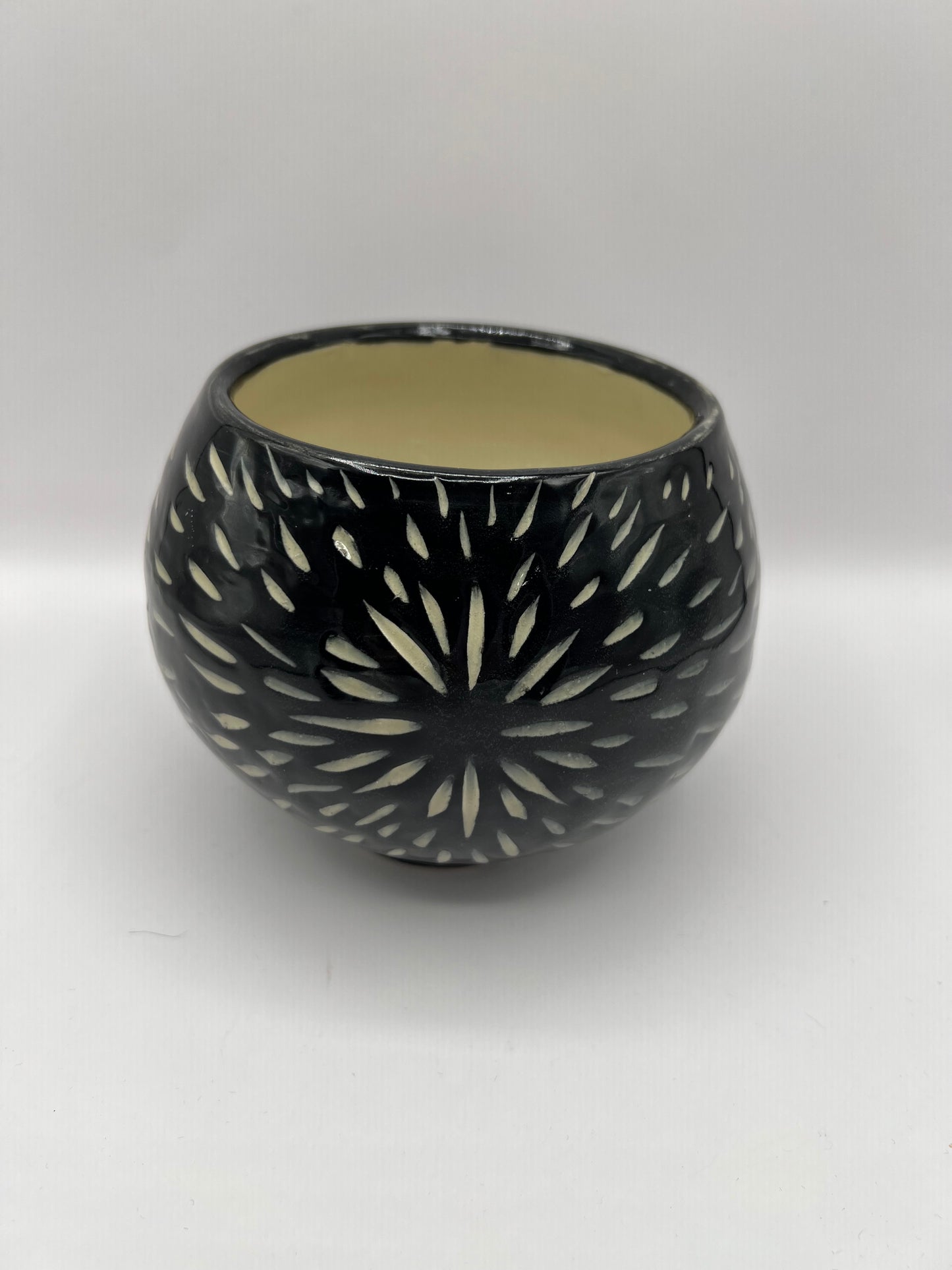 Moon Bowl (Wabi-Sabi Hand-Carved)