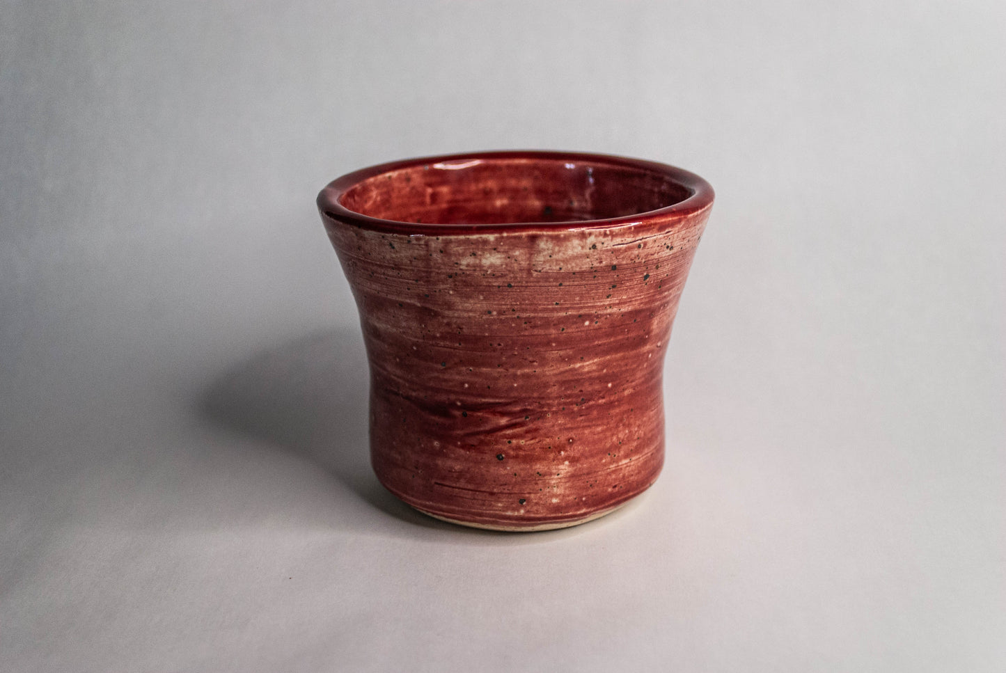 2 Wide Red Mouth Tumblers 20.00 each