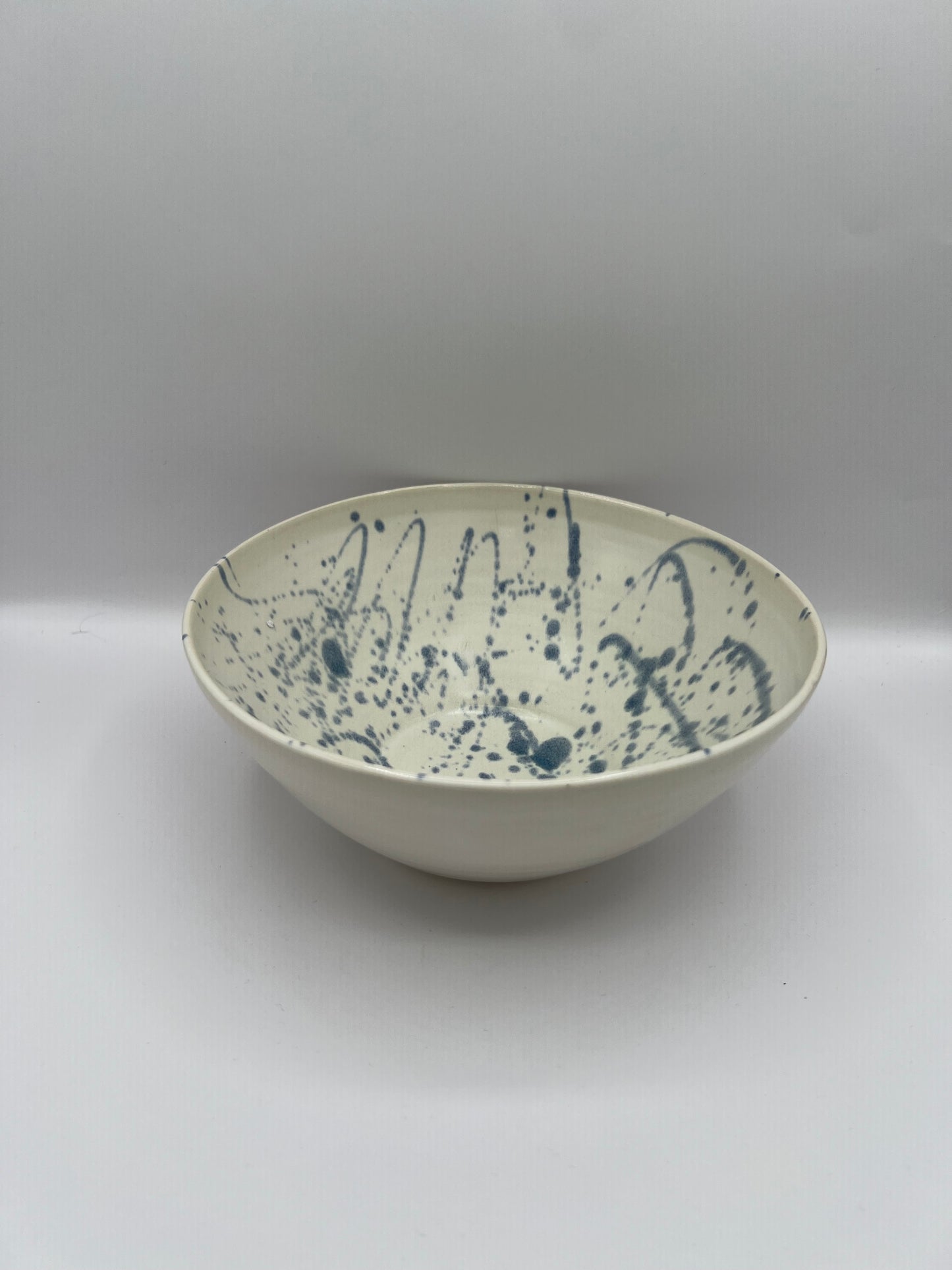 Blue Swirl French Vanilla Mixing Bowl