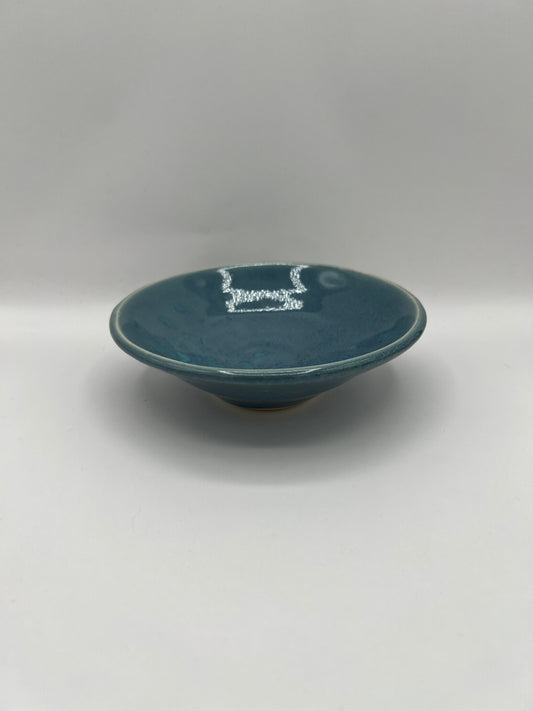 Handmade Small Blue Dish – Jewelry & Trinket Holder