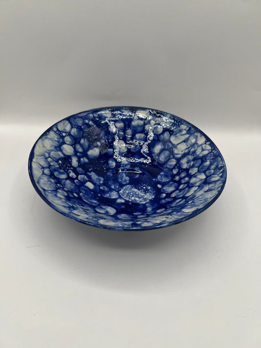Blue Bubble Fruit Bowl